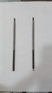 Terminal pin MSM4 x 120 without head MSM4 x 124 with head