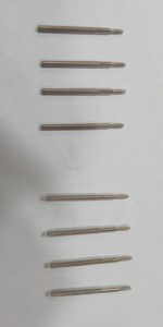 Terminal pin MSM4 X 75mm without head MSM4 X 79mm with head
