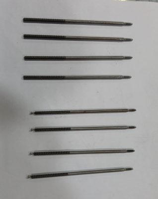 Terminal pin MSM4 x 120 without head MSM4 x 124 with head