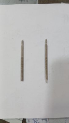 Terminal pin MSM4 X 75mm without head MSM4 X 79mm with head