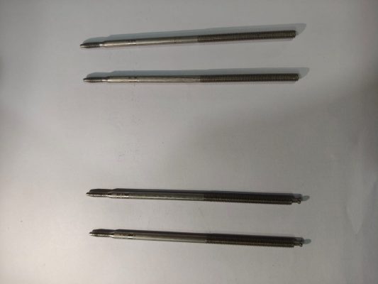 Terminal Pin MSM4 x 100mm without head MSM4 x 104mm with head